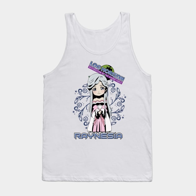 Log Horizon Chibi Cute Princess Raynesia Tank Top by oneskyoneland